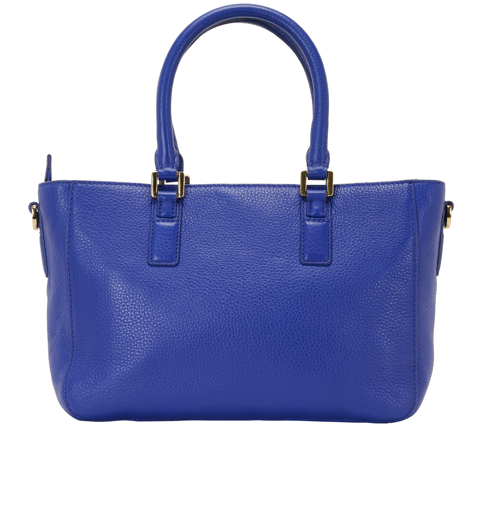 Mercer Tote, &pound;130, Handbags, Blue, Leather, Back view